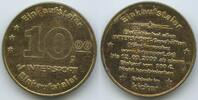 Deutschland Bundesrepublik Wertmarke Jeton Token GY320 - Intersport Einkaufstaler 10,00 € -