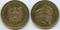 Deutschland Frankfurt am Main Bronzemedaille Biermarke G12810 - Binding-Brauerei Historischer Gasthof - Krone, Homberg erbaut 1480 -