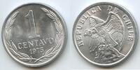 Chile 1 Centavo G9898 - Anden-Condor - Andean Condor on Rock -