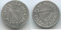 Vereinigten Staaten von Amerika Spielmarke Play Dime Jeton Token G4401 - Uncle Sam Play money - United States -