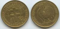 1 Franc 1942 SA Äquatorialafrika Französisch G12985 - French Equatorial Africa - Central African States Sehr Schön - Vorzüglich