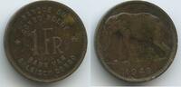 Belgisch Kongo 1 Franc G15828 - Elefant Belgian Congo -