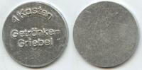 Deutschland Bundesrepublik Wertmarke 1 Kasten Jeton Token G11253 - Getränke-Griebel -