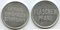 Deutschland Baden-Württemberg Pfandmarke Flaschen Pfand Biermarke Bierzeichen G11137 - Landesgirokasse Stuttgart -