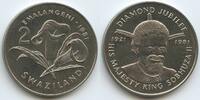 Swasiland 2 Emalangeni G1254 - Diamond Jubilee of King Sobhuza II. Swaziland -