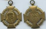 Österreich Kaiserreich Medaille, Orden, Badge GX416 - Militär-Jubiläumskreuz 1848-1908 - Kaiser Franz Joseph I. -