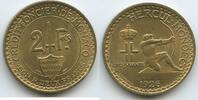2 Francs 1926 Monaco Fürstentum G11342- Louis II. 1922-1949 Herkules Vorzüglich