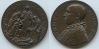 Vatikan Italien-Kirchenstaat Rom Roma Große Bronzemedaille M#8478 - Misereor Super Turbam - Papst Pius XII. 1939-1958 -
