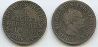 Brandenburg-Preußen 1 Silbergroschen M#8372 - Friedrich Wilhelm IV. 1840-1861 Kingdom of Prussia Germany -
