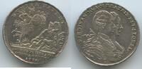 RDR Österreich Ungarn Silberjeton Maria Theresia 1740-1780 G5936 - Vermählung Eerzherzog Ferdinand mit Maria Beatrix von Modena -