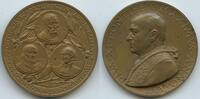 Vatikan Italien-Kirchenstaat Rom Roma Große Bronzemedaille Papst Pius XI. 1922-1939 M#8719 - Auf die Neugründung der päpstlichen Akademie der Wissenschaft -