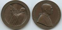 Vatikan Italien-Kirchenstaat Rom Roma Große Bronzemedaille - Papst Pius XII. 1939-1958 M#8694 - Auf auf die Beendigung des Marianischen Jahres -