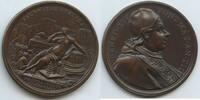 Vatikan Italien-Kirchenstaat Rom Roma Bronzemedaille Papst Benedikt XIV. 1740-1758 M#8737 - Auf die Wiederherstellung der Stadtmauer von Rom -