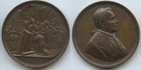 Vatikan Italien-Kirchenstaat Rom Roma Bronzemedaille Papst Pius X. 1903-1914 M#8738 - Bischofsweihe - Auf die Notwendigkeit Bischöfe für das Volk zu haben. -