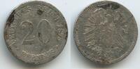 Deutsches Reich Kaiserreich 20 Pfennig Silber M#6122 - Germany Empire -