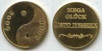 Österreich Glücksbringer Glücksmünze Neujahrsmünze L1984 - Casino Innsbruck Tanti Auguri - Yin und Yang -
