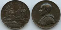 Vatikan Italien-Kirchenstaat Roma Große Bronzemedaille Papst Leo XIII. 1878-1903 M#8748 - Heiligsprechung von Lorenzo da Brindisi, Benedetto Giuseppe Labre... -