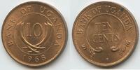 Uganda 10 Cents G1245 - Elefanten-Stoßzähne -