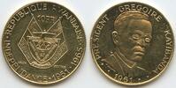 Ruanda 10 Francs Gold M#5497 - President Gregoire Kayibanda - Republic of Rwanda -