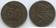 Deutsches Reich Rheinland-Pfalz 50 Pfennig Notgeld M#8523 - Stadt Frankenthal - Adler vor aufgehender Sonne -
