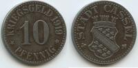 Deutsches Reich Hessen-Nassau 10 Pfennig Notgeld M#8528 - Stadt Cassel Kriegsgeld -