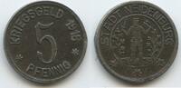 Deutsches Reich Ostpreußen Polen 5 Pfennig Notgeld S0348 - Stadt Neidenburg Kriegsgeld -