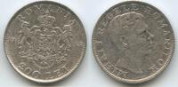 Rumänien Königreich 200 Lei Silber M#6894 - King Mihai I. 1940-1947 Romania -
