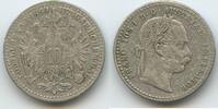 Österreich Kaiserreich 10 Kreuzer Silber H1279 - Franz Joseph I. 1848-1916 Austria Vienna -
