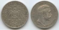Deutsches Reich Preussen 2 Mark Silber S0088 - Wilhelm II. 1888-1918 German States Prussia -