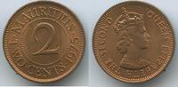 Mauritius 2 Cents (Two Cents) G11481 - Queen Elisabeth II. -