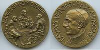 Vatikan Italien-Kirchenstaat Rom Große Bronzemedaille Papst Paul VI. 1963-1978 M#8707 - Zur Erinnerung an die Feier des Wahlkampfes für Aldo Moro -