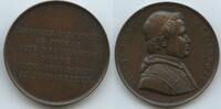 Vatikan Italien-Kirchenstaat Rom Große Bronzemedaille Papst Pius IX. 1846-1878 M#8759 - Erinnerung an den Besuch der türkischen Gesandtschaft beim Papst -