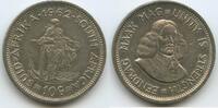 Südafrika 10 Cents Silber M#6319 - Jan van Riebeeck South Africa Suid-Afrika -