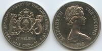 St.Helena 25 Pence K136 - 25th Anniversary of the Coronation of Queen Elizabeth II. -