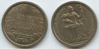 2 Francs Essai 1949 Französisch-Ozeanien K121 - Etablissements Français d Oceanie French Polynesia - French Oceania Unzirkuiert