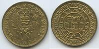 Peru Un Sol de Oro G182 - 400th Anniversary of the Foundation of La Casa de Moneda -