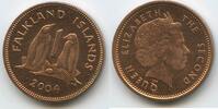 Falkland Inseln Malwinen 1 Penny K161 - Eselspinguin - Queen Elizabeth II. 1952-2022 - Falkland Islands -