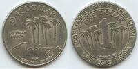 Vereinigten Staaten von Amerika 1 Dollar Gaming Token PA782 - Mirage Casino Las Vegas Nevada USA -