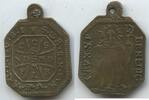Religiöse Medaille Sehr alte Benediktusmedaille M#8514 - Crux S.P. Benedicti - Benediktuskreuz - Benedikt von Nursia Norcia -