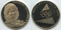 Deutschland Bundesrepublik Medaille PA004 - Franziska van Almsick - Weltsportlerin 1994 -