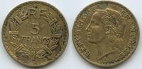 Frankreich für Algerien 5 Francs G1111 - Laureate France Colonial use in Algeria -