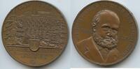 Deutsche Demokratische Republik Thüringen Bronzemedaille 15 Jahre Fachgruppe Numismatik M#8794 - Neuhaus am Rennweg 1607-1982 Geisslerhaus - Heinrich Geißler 1814-1870 -