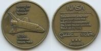 Vereinigten Staaten von Amerika Bronzemedaille Raumfahrt PA979 - Colombia STS-3 - Going to work in Space -