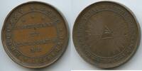 Vatikan Italien Kirchenstaat Bronzemedaille M#8468 - Erzbruderschaft der Pilger anlässlich des Heiligen Jahres 1825 -