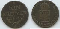 1 Kreuzer 1816 O Orawitz Österreich Ungarn Rumänien G5383 - Franz II. 1792-1806 Oravicza Oravița Oravicabánya Romania Schön - Sehr schön