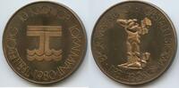 Schweden Sweden 10 Kronor Bronzemedaille M#5065 - Lokalmynt Trelleborg - Bror Marklund - Gestalt i storm -
