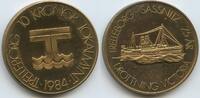 Schweden Sweden 10 Kronor Bronzemedaille M#5069 - Lokalmynt Trelleborg - Trelleborg - Sassnitz 75 ÅR Drottning Victoria -