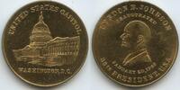 Vereinigten Staaten von Amerika Bronzemedaille GX1092 - Lyndon B. Johnson - United States Capitol Building in Washington, D.C. -