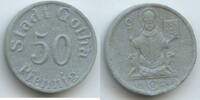 Deutsches Reich 50 Pfennig Porzellan-Notgeld Grau-Blau G10483 - Stadt Gotha - Freistaat Thüringen -