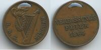 Medaille 1864 Deutsches Reich Bayern M#8576 - B.S.Z. München Verfassungsfeier - Bürger-Sänger-Zunft - Harfe Vorzüglich